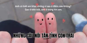 Những Câu Nói Tán Tỉnh Con Trai