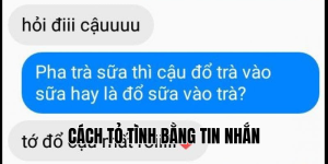 cách tỏ tình bằng tin nhắn