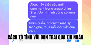 cách tỏ tình với bạn trai qua tin nhắn