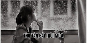 thơ tán gái trời mưa